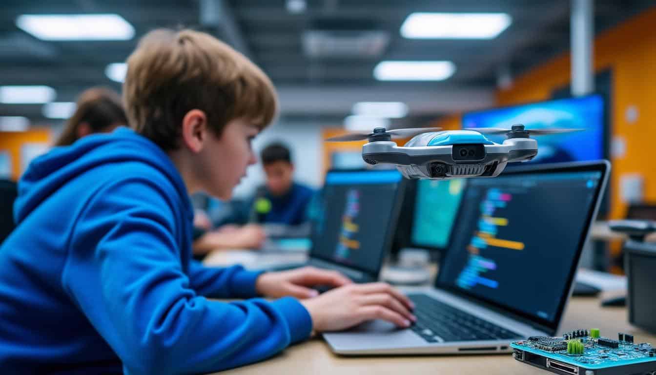 découvrez notre test complet du drone ryze tello edu, ses avis et les nombreuses possibilités de programmation qu'il offre pour un apprentissage ludique et éducatif.