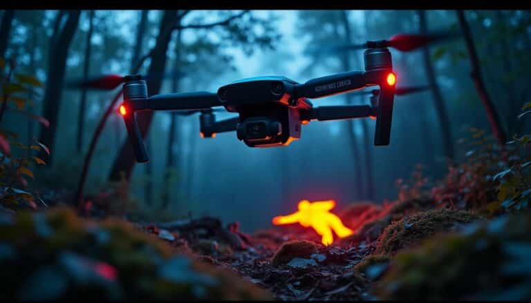 découvrez comment l'imagerie thermique par drone révolutionne et accélère les opérations de recherche de personnes disparues en offrant une détection rapide et précise, même dans des conditions difficiles.