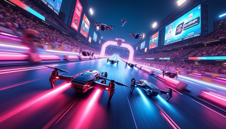 découvrez comment le sponsoring finance une saison de drone racing league, la compétition de vitesse qui allie technologie et adrénaline.